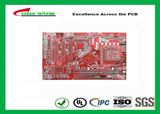 4 層のサーキット ボード多層 PCB FR4 1.2MM 終了する CNC および破損タブ
