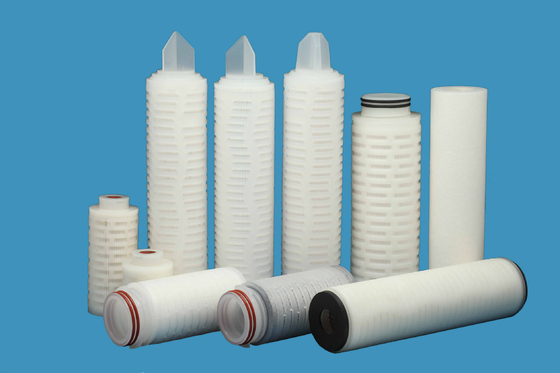10 インチ/5.0 ミクロンのポリプロピレンの膜/PP はろ過材を/prefiltration のための適したプリーツをつけました