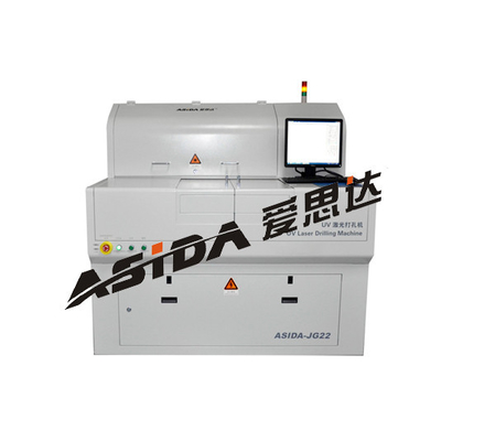 FPC 用 UV レーザ掘削 &amp; 切断機/カバーレイと CE の穴を通して -