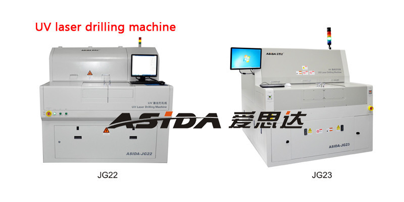 レーザ加工機のプリント回路ボードを完全に囲まれた/HDI ボード ≤10μm